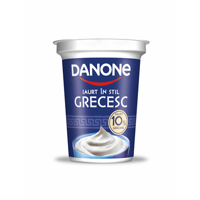 Danone Iaurt in stil grecesc 10% grasime 375g