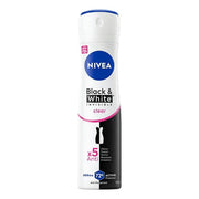 Nivea Deodorant Spray Women Black & White Invisible Clear