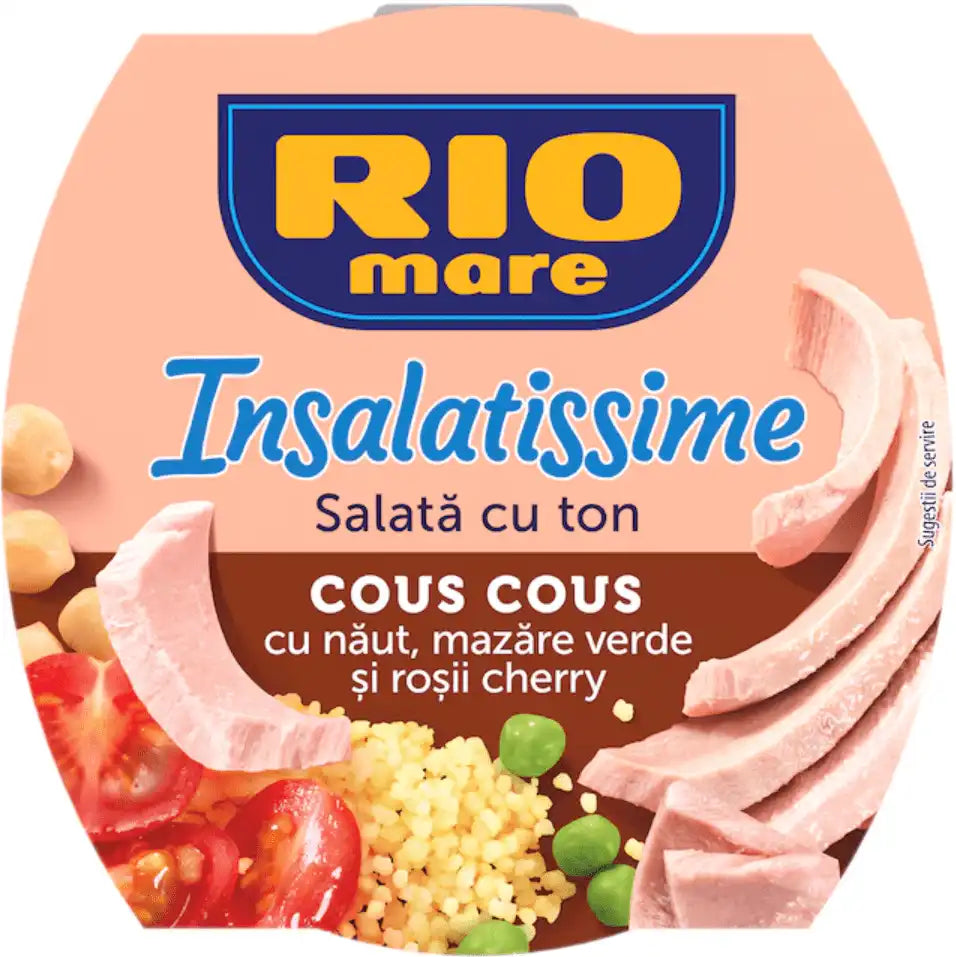 Rio Mare Insalatissime, Salata, de Ton cu Cus-cus 160g