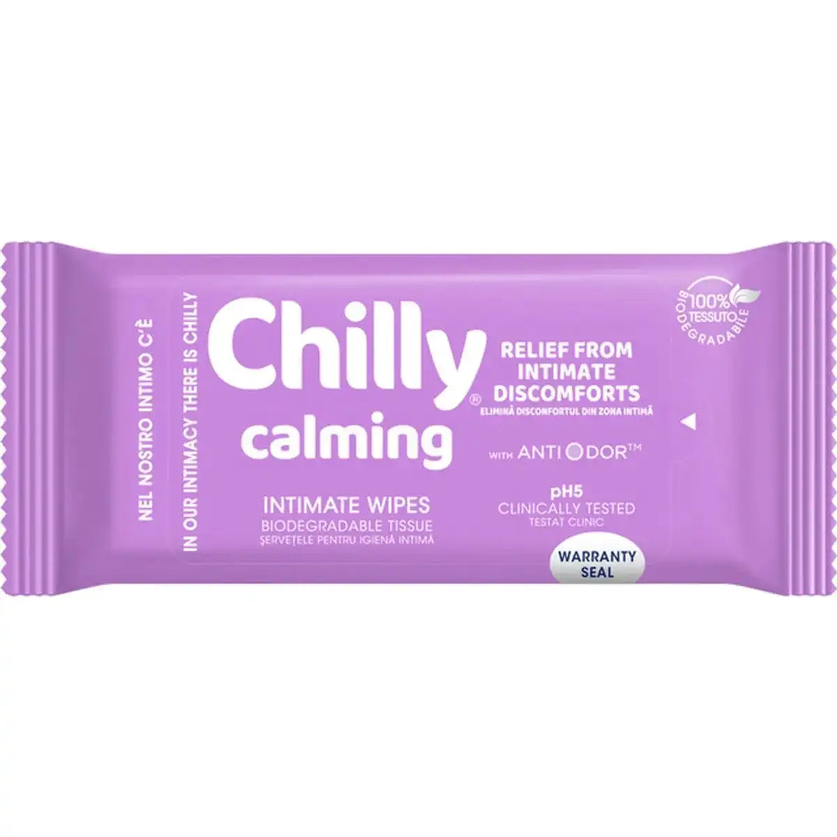 Chilly Calming, Servetele Igiena Intima, 12 Buc