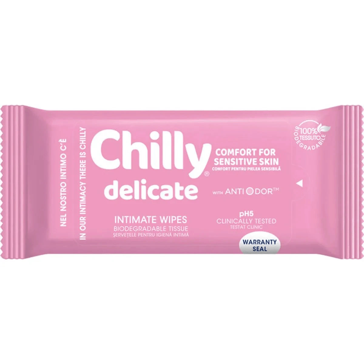 Chilly Delicate, Servetele Igiena Intima, 12 Buc