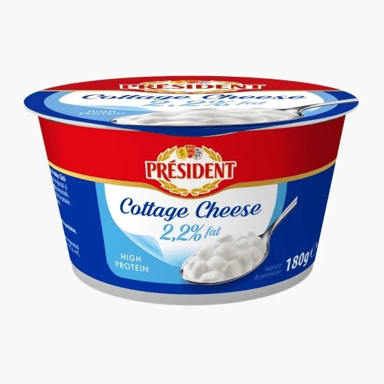 President Cottage Cheese usoara 2,2% 180g