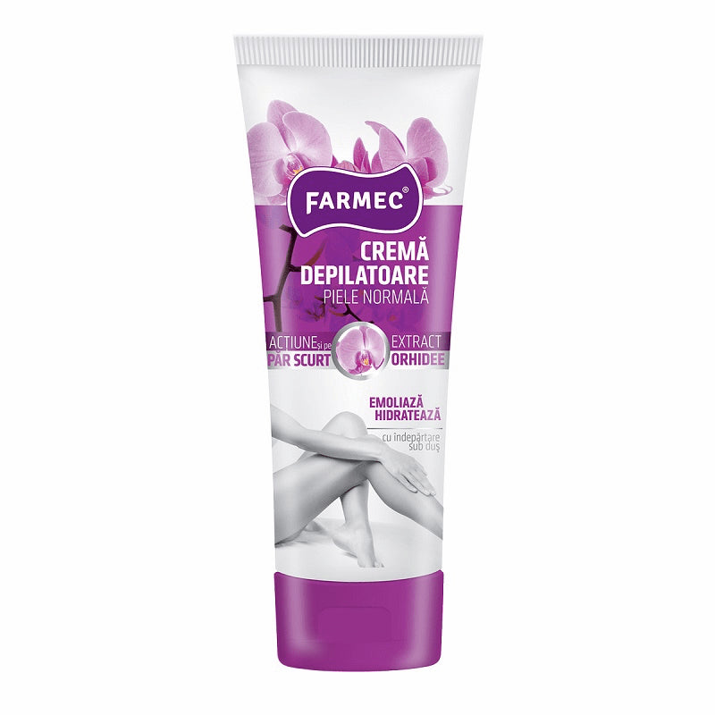 Farmec Crema Depilatoare Piele Normala cu extract Orhidee