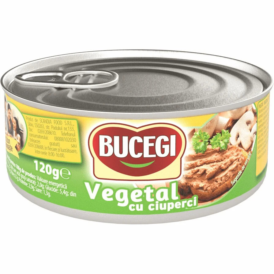 BUCEGI Pate Vegetal cu Ciuperci