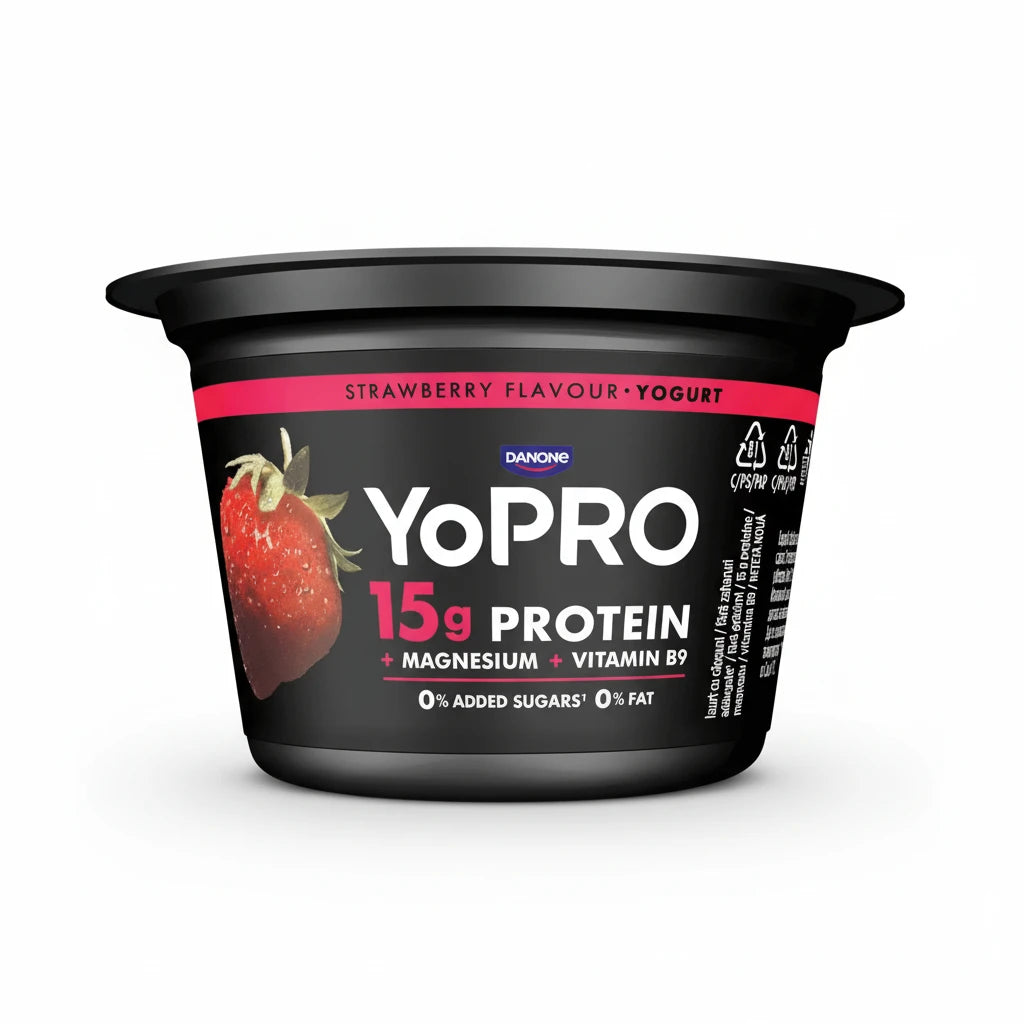YoPRO Produs Lactat fermentat cu proteine cu capsuni