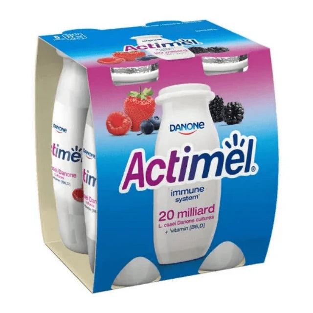 Actimel fructe de padure (4x100g)