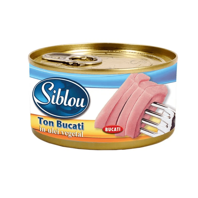 Siblou Ton bucati in ulei