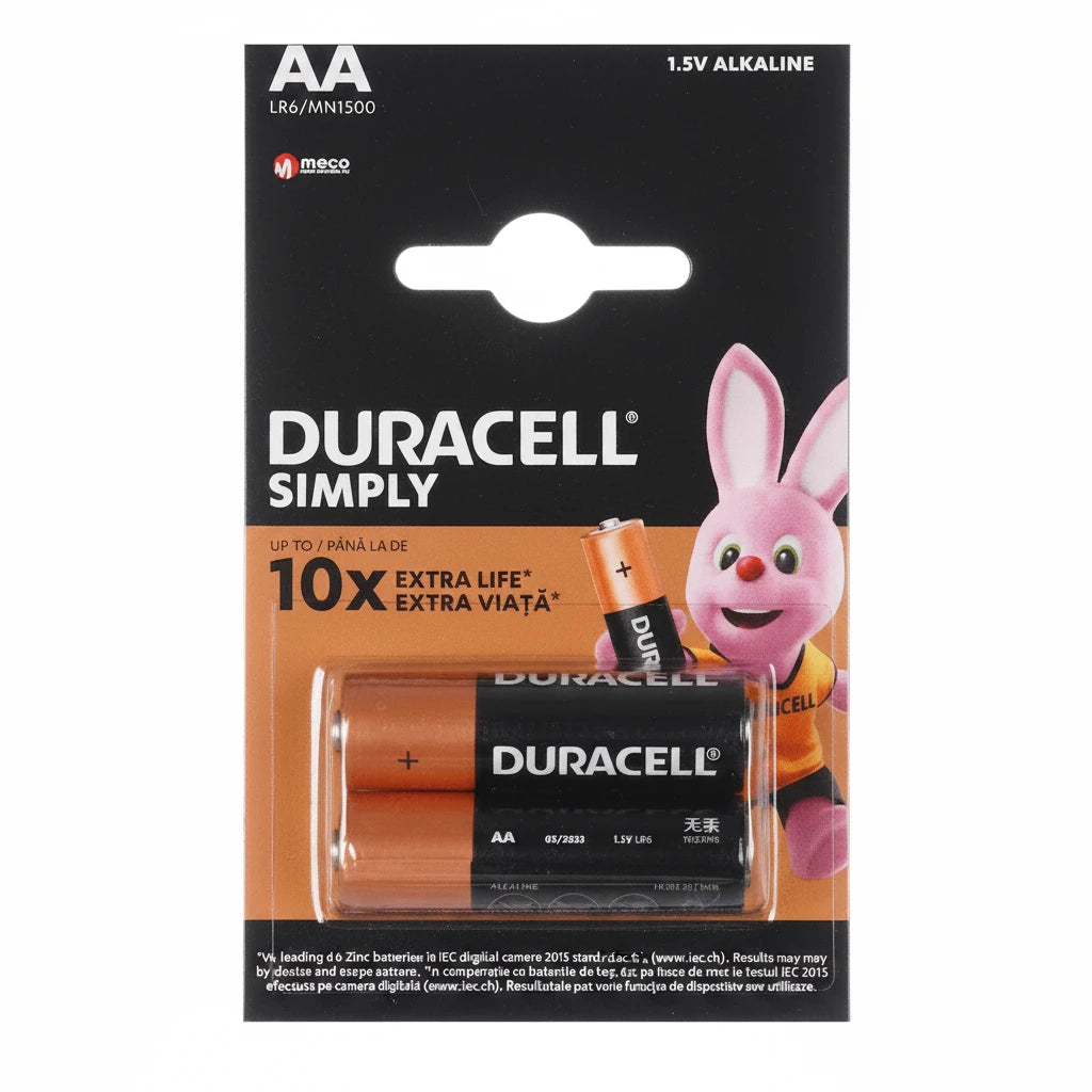 Duracell AA LR06 2 Buc