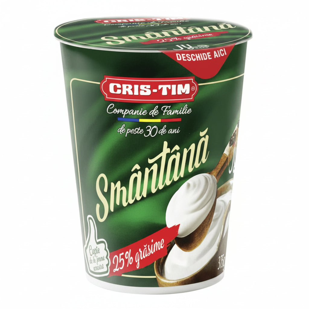 Cris Tim Smantana 25% grasime 375G