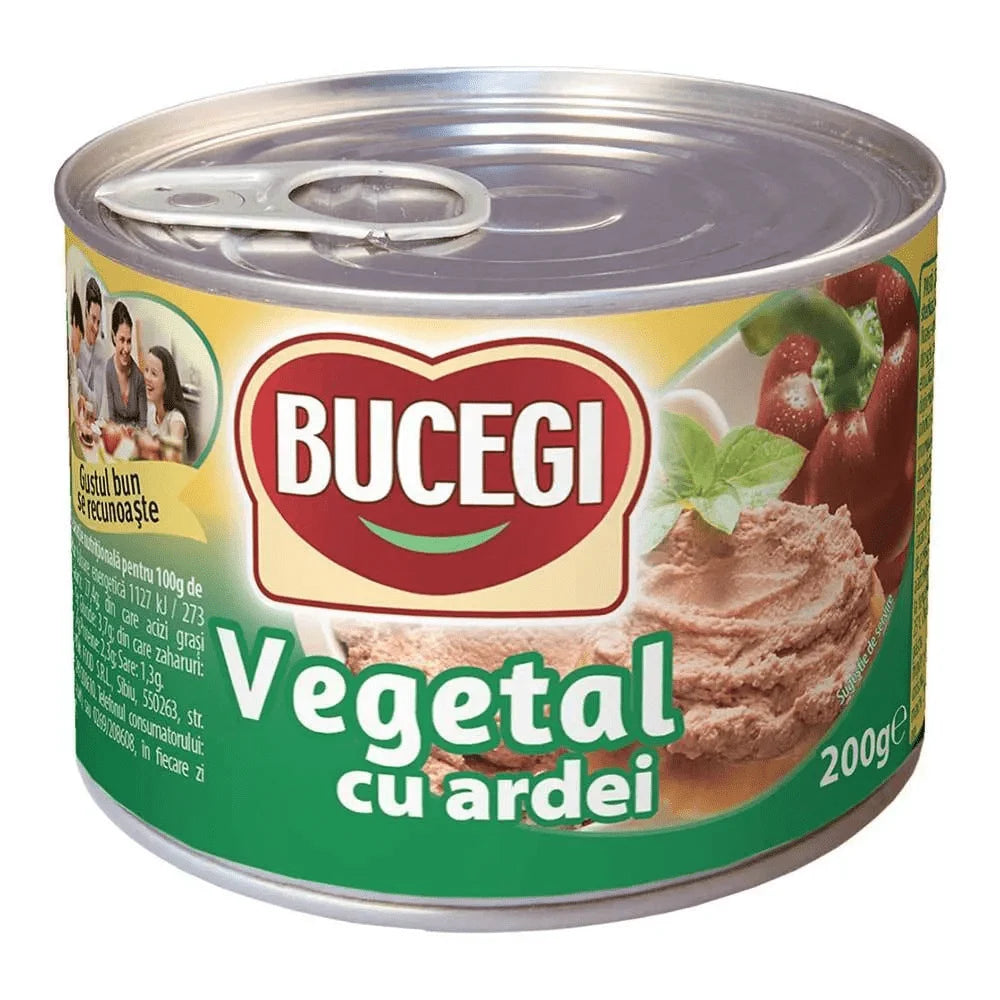 BUCEGI Pasta Vegetala cu Ardei
