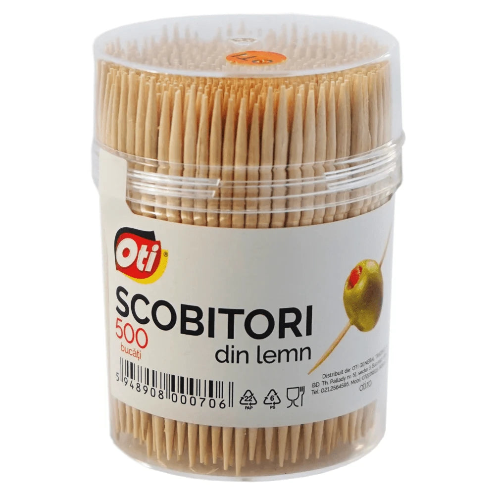 Oti Scobitori din Lemn 500 bucati