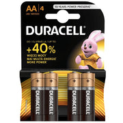 DURACELL AA, baterii, LR06, 4 buc