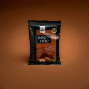 Noc Noc Alune de padure prajite cu ciocolata neagra, 100g, ecologic