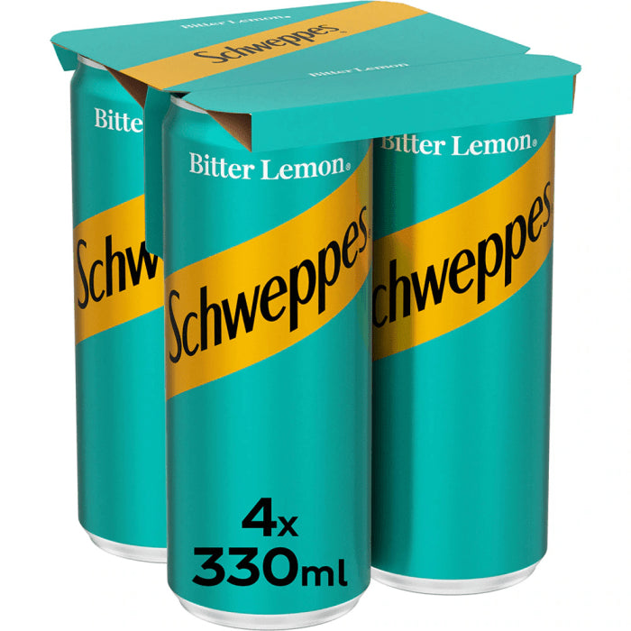 Schweppes Bitter Lemon doza 4pack