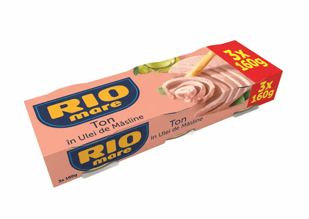Rio Mare Ton in Ulei de Masline 3x160g