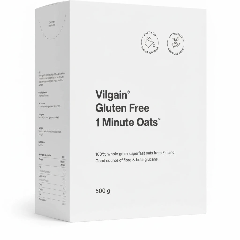 Vilgain Fulgi de ovaz fara gluten instant