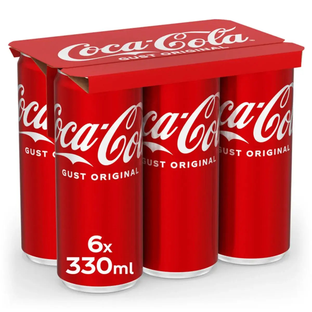 COCA-COLA GUST ORIGINAL Doza 6x330ml
