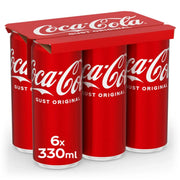 COCA-COLA GUST ORIGINAL Doza 6x330ml