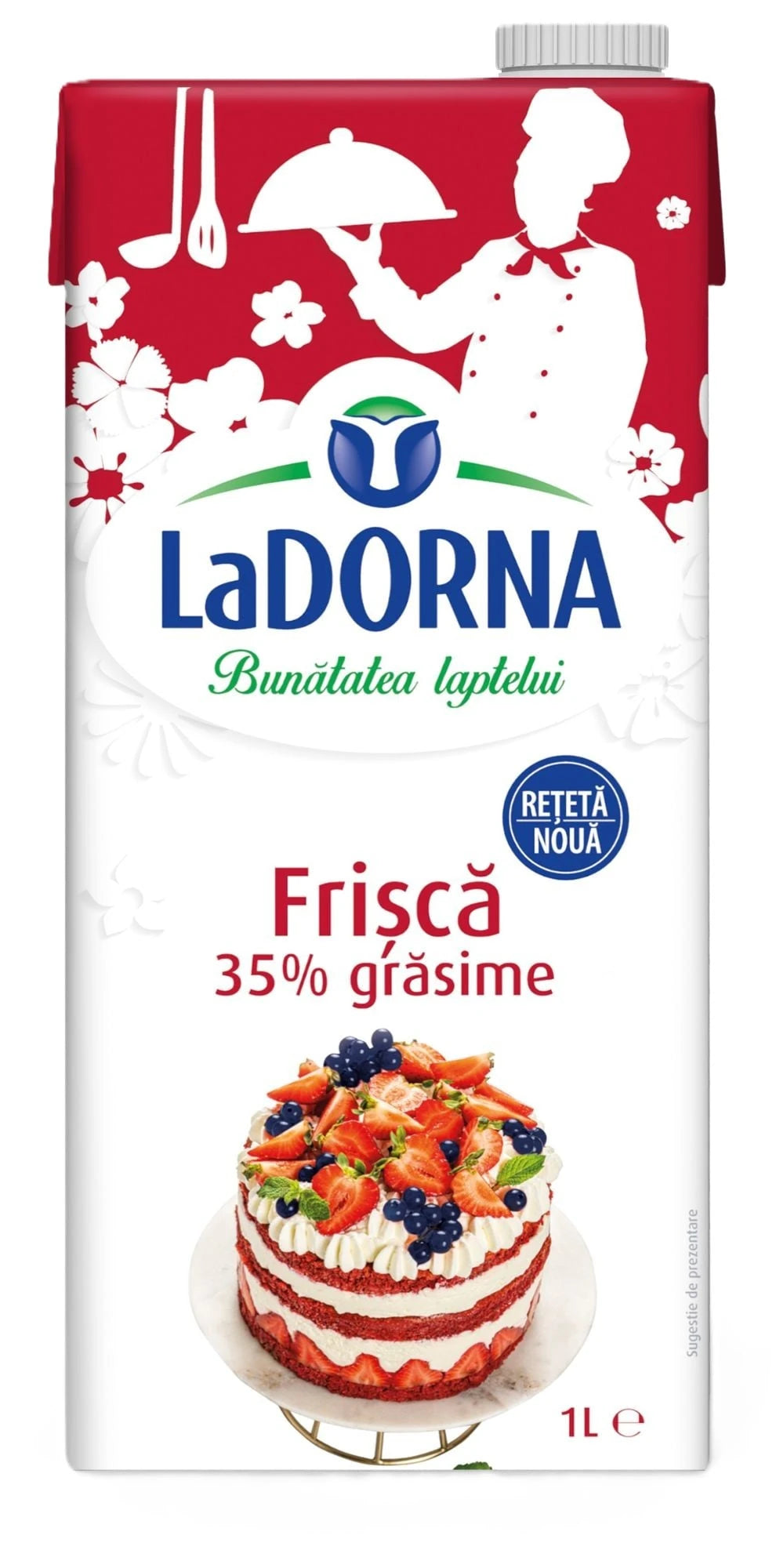LaDorna Smântână UHT Frișcă 35% 500ml