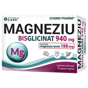 Magneziu Bisglicinat 940mg 30 capsule
