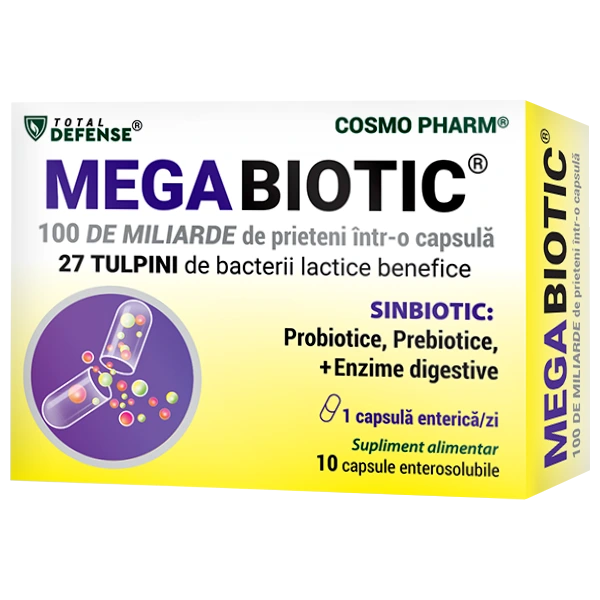 Megabiotic 100 Miliarde de Prieteni 10 capsule