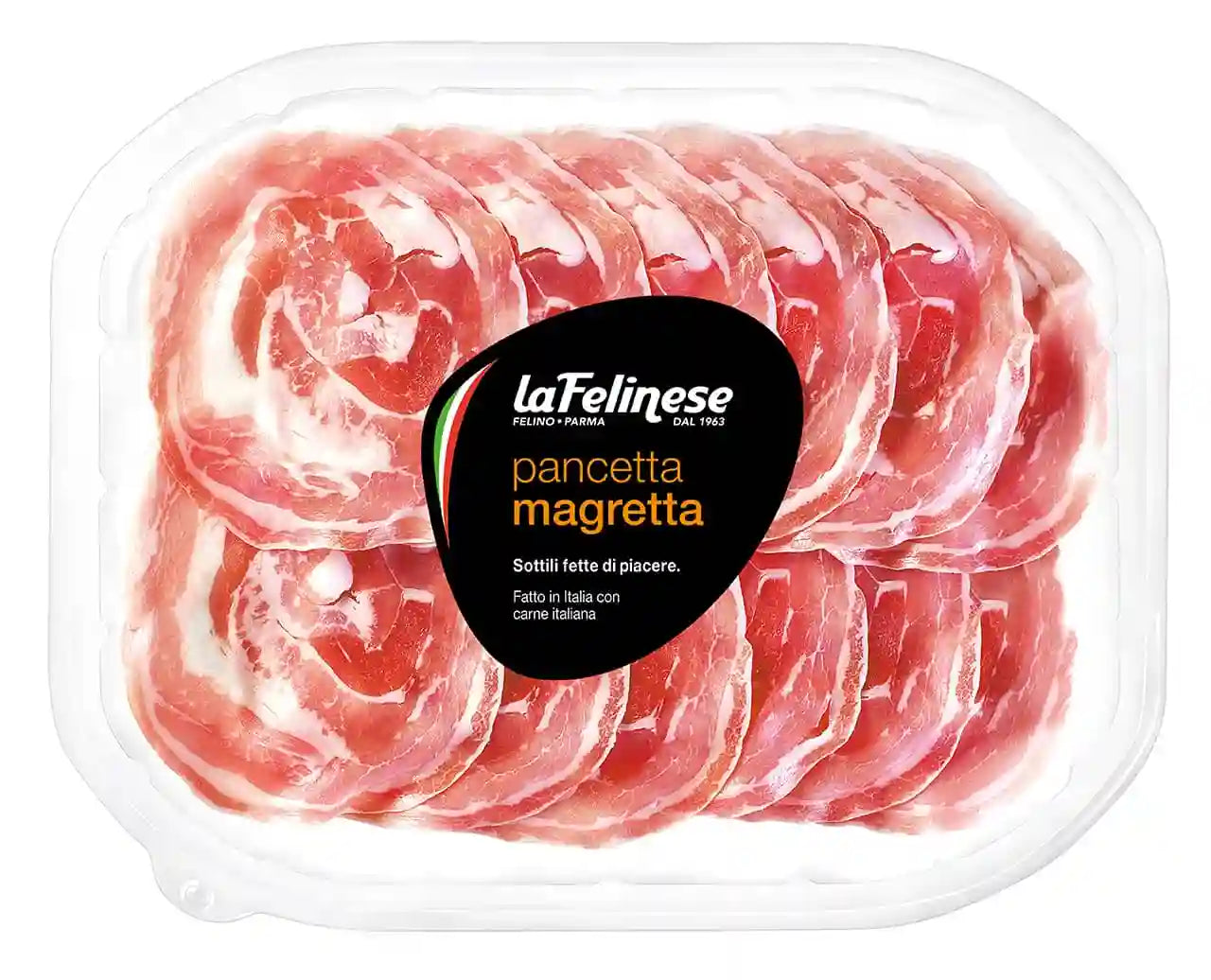 La Felinese Pancetta Magretta Felii 100g