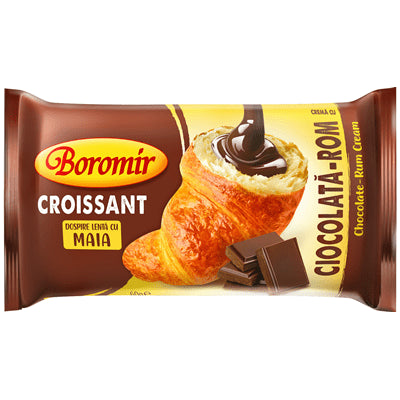 Boromir Croissant cu Crema de Ciocolata si Rom