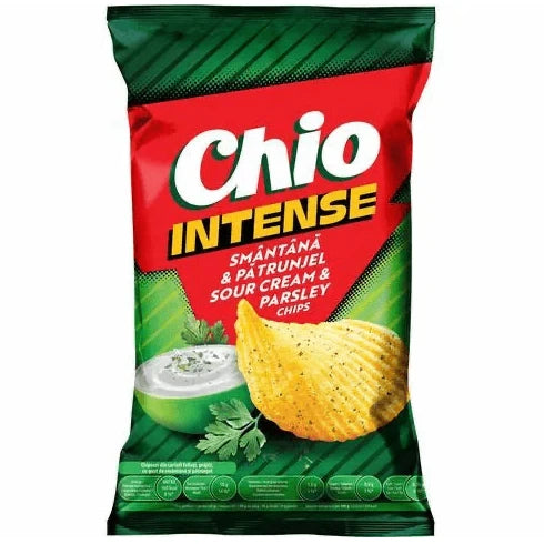 Chio Chips Intense Smantana si Verdeturi
