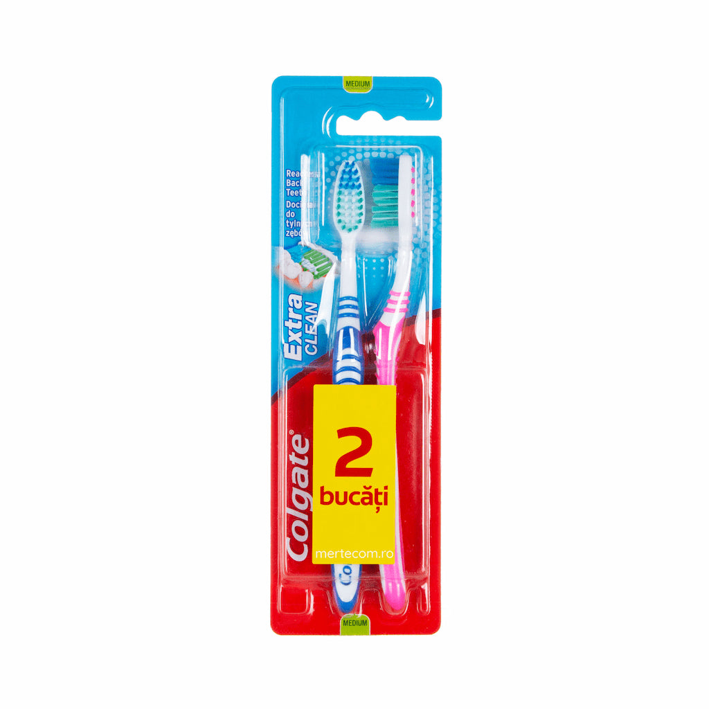 Colgate Periuta Extra 2 Bucati