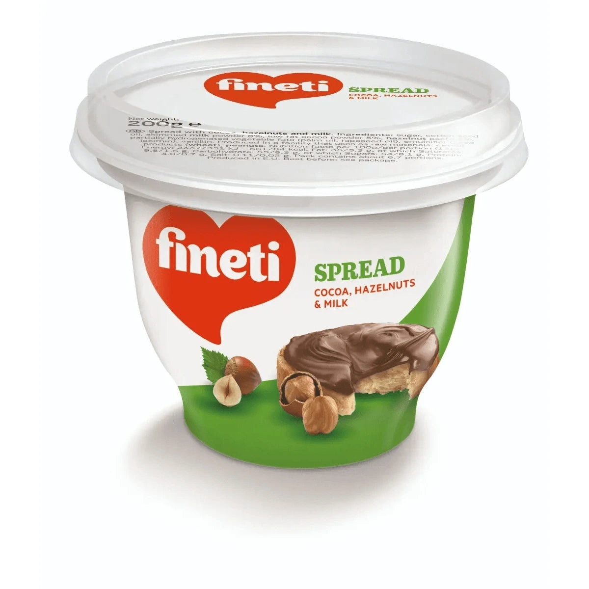Fineti Crema Cacao si Alune de Padure
