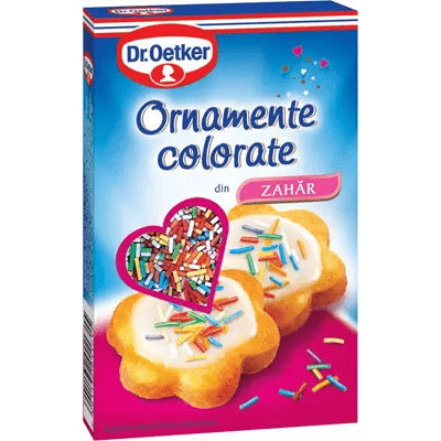 Dr.oetker Ornamente Colorate din Zahar