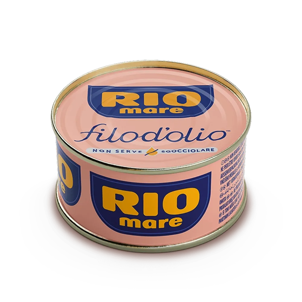 Rio Mare Filod'olio Ton cu Un Strop de Ulei de Masline 120g