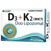 D3 + K2 MK-7 Lipozomal 30 capsule
