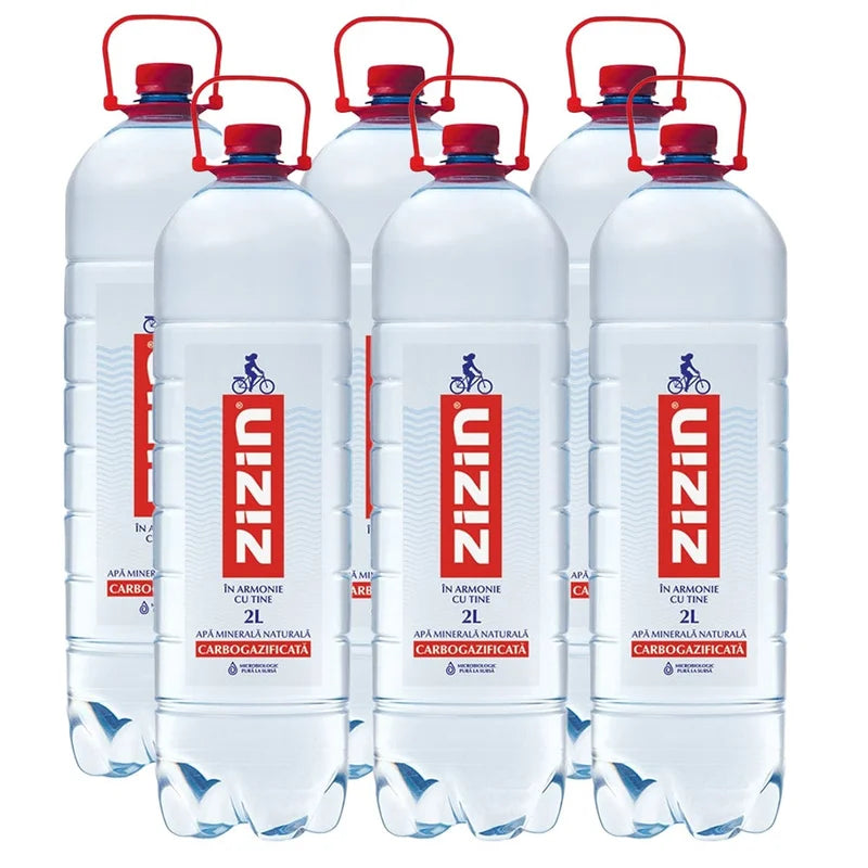 ZIZIN Apa Minerala Carbogazificata 6 x2L